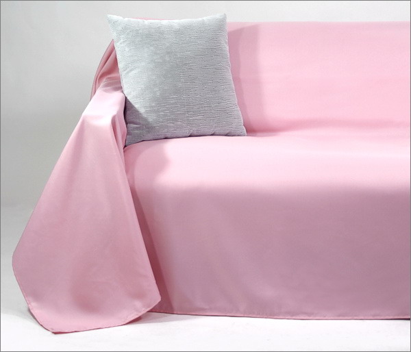 Tagesdecke Plaid Überwurf Sofaüberwurf 210x280cm rosa
