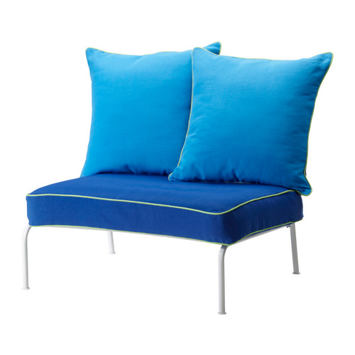 IKEA Sofabezug "ROXÖ" 3teiliger Bezug für zwei Kissen und den Sitz