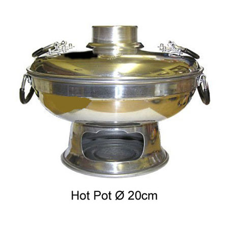 Hot Pot Asiatischer Suppentopf Thai Fondue Topf Shabu Shabu Ø20cm | eBay