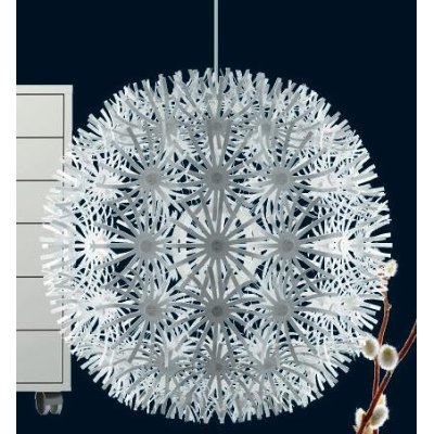 Details zu IKEA Hängelampe "Maskros" Papierleuchte 55cm Durchmesser ...